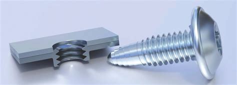 fastening clip for sheet metal screws|threaded clips for sheet metal.